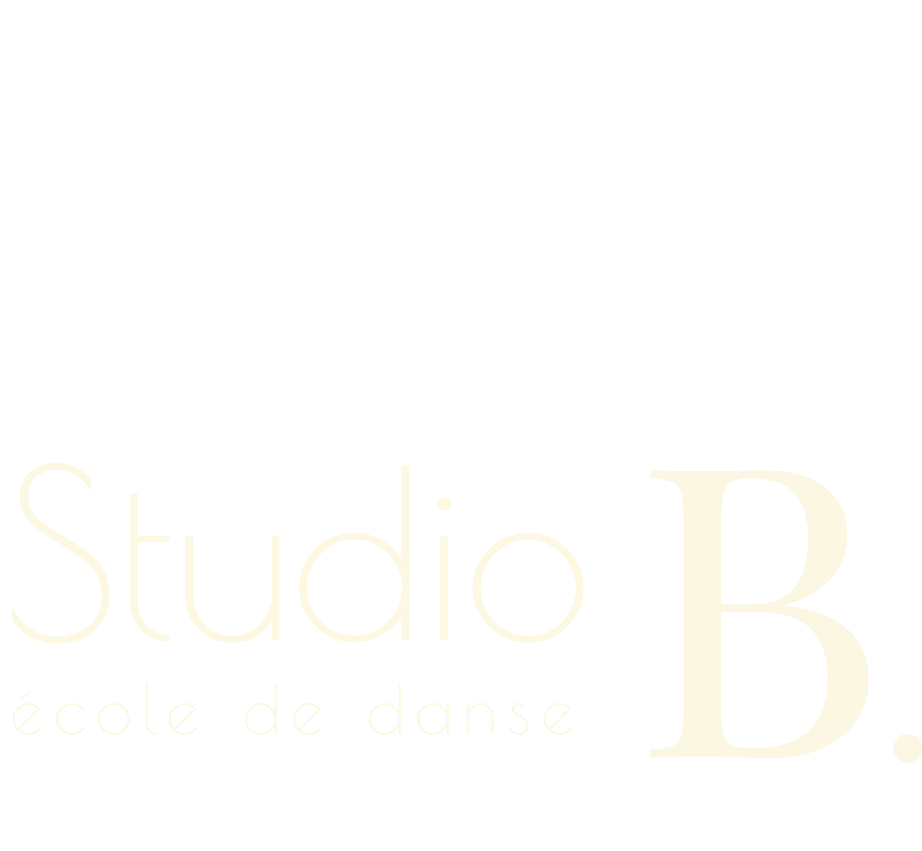 logo Studio B. école de danse Bruxelles
