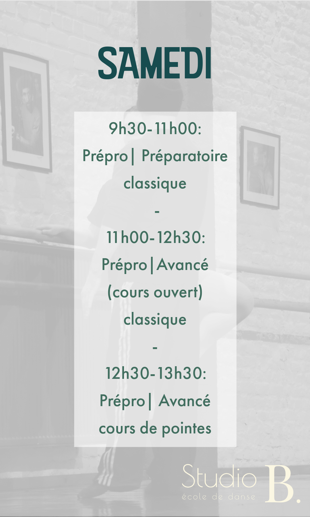 cours samendi